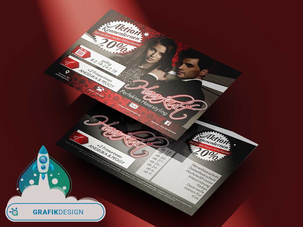 Grafikdesign - Flyer Gestaltung